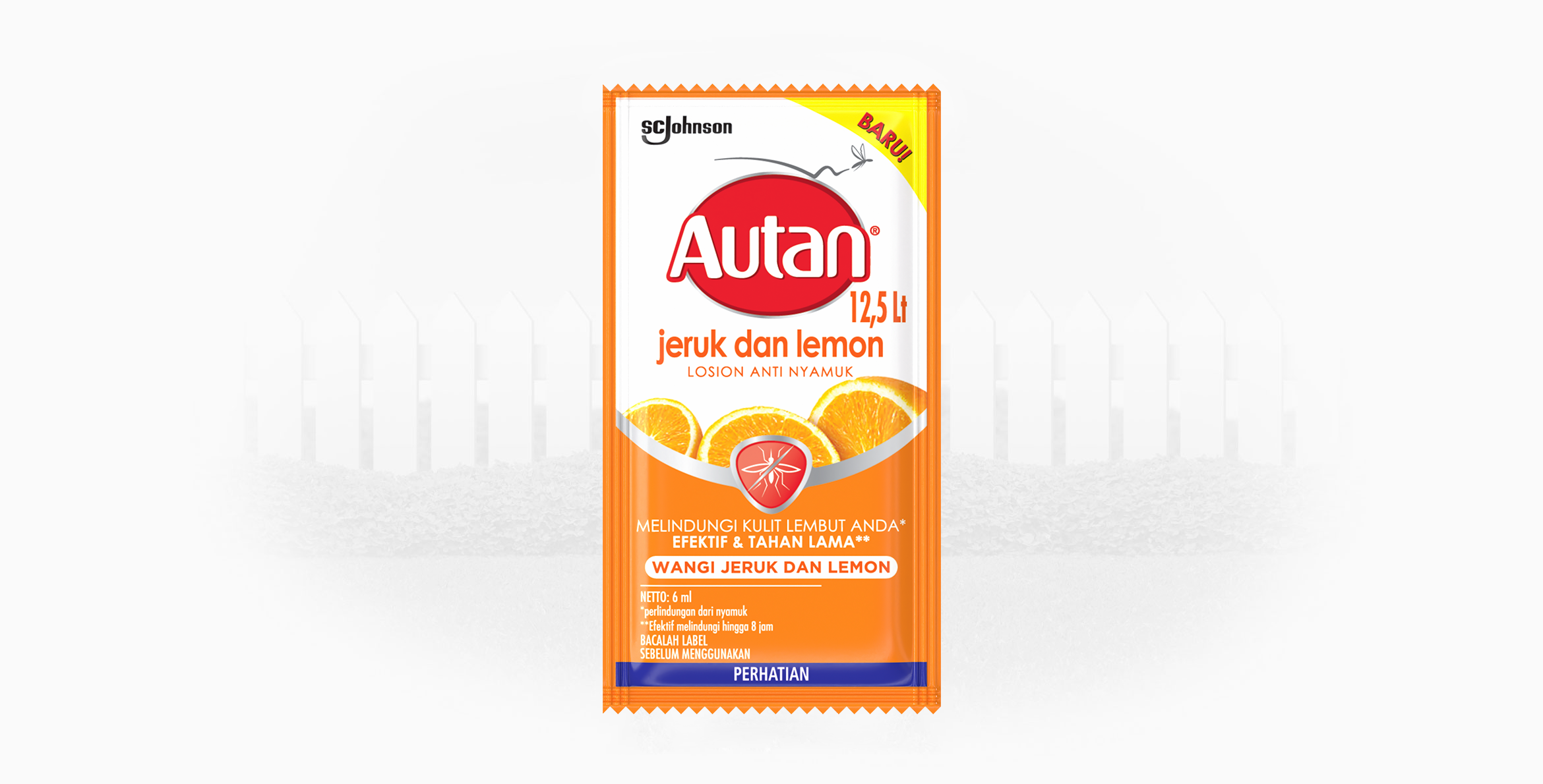 Autan® Jeruk & Lemon 6ml Sachet